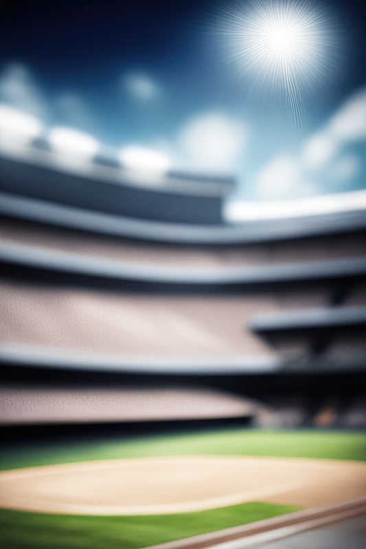 Baseball Stadium at Night Photograph III Art Print