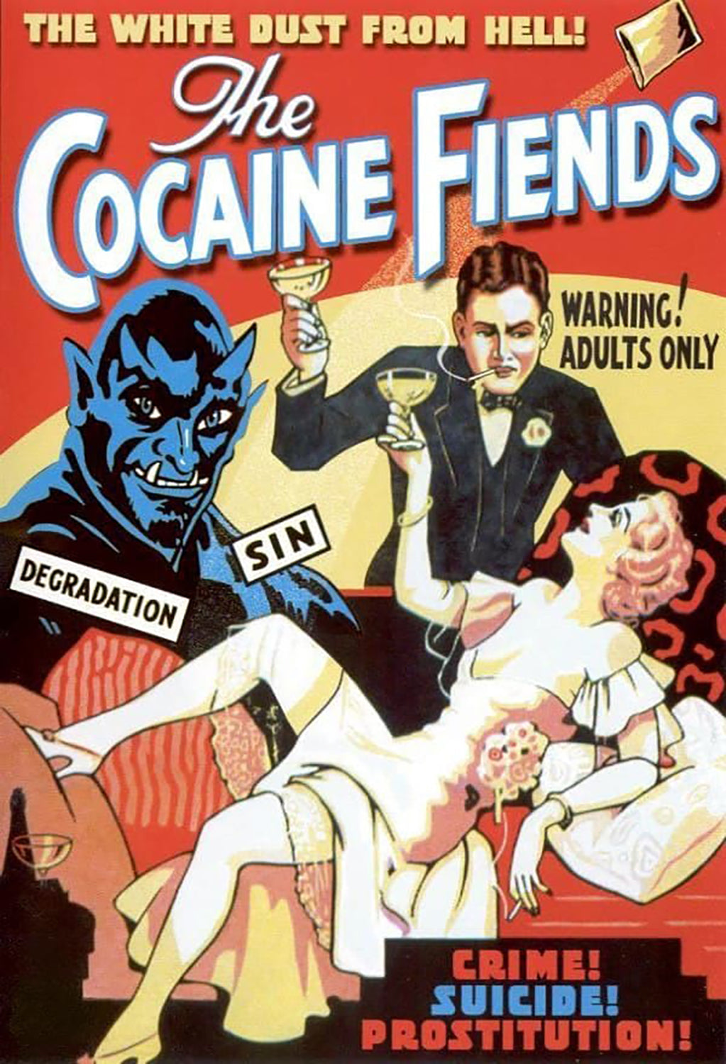 The Cocaine Fiends (1935) Vintage Movie Poster