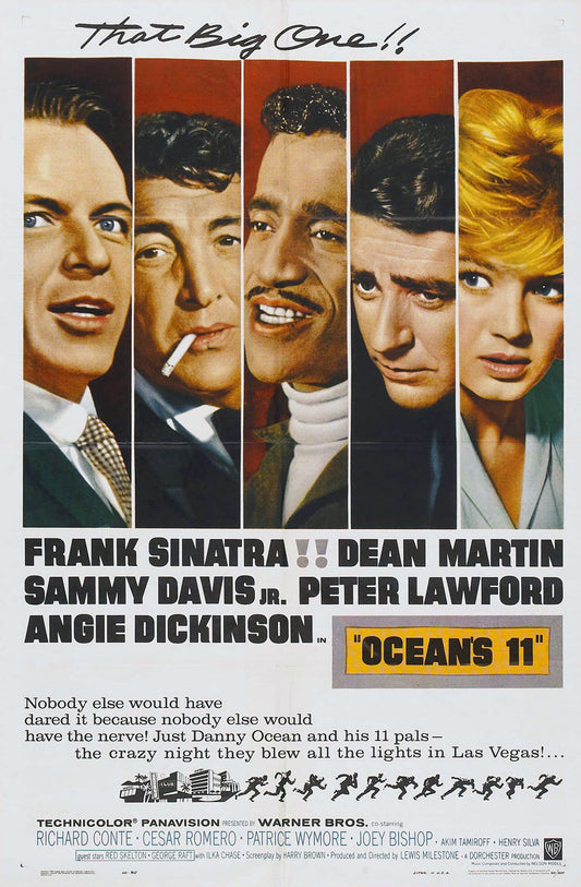 Ocean's 11 (1960) Classic Movie Poster