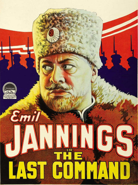 The Last Command (1928) Vintage War Movie Poster