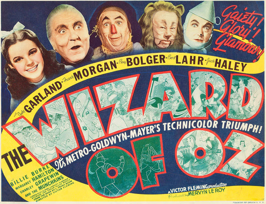 The Wizard of Oz Vintage Movie Poster