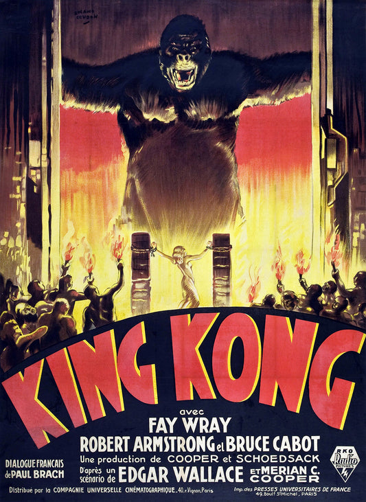 King Kong 1933 Classic Movie Poster