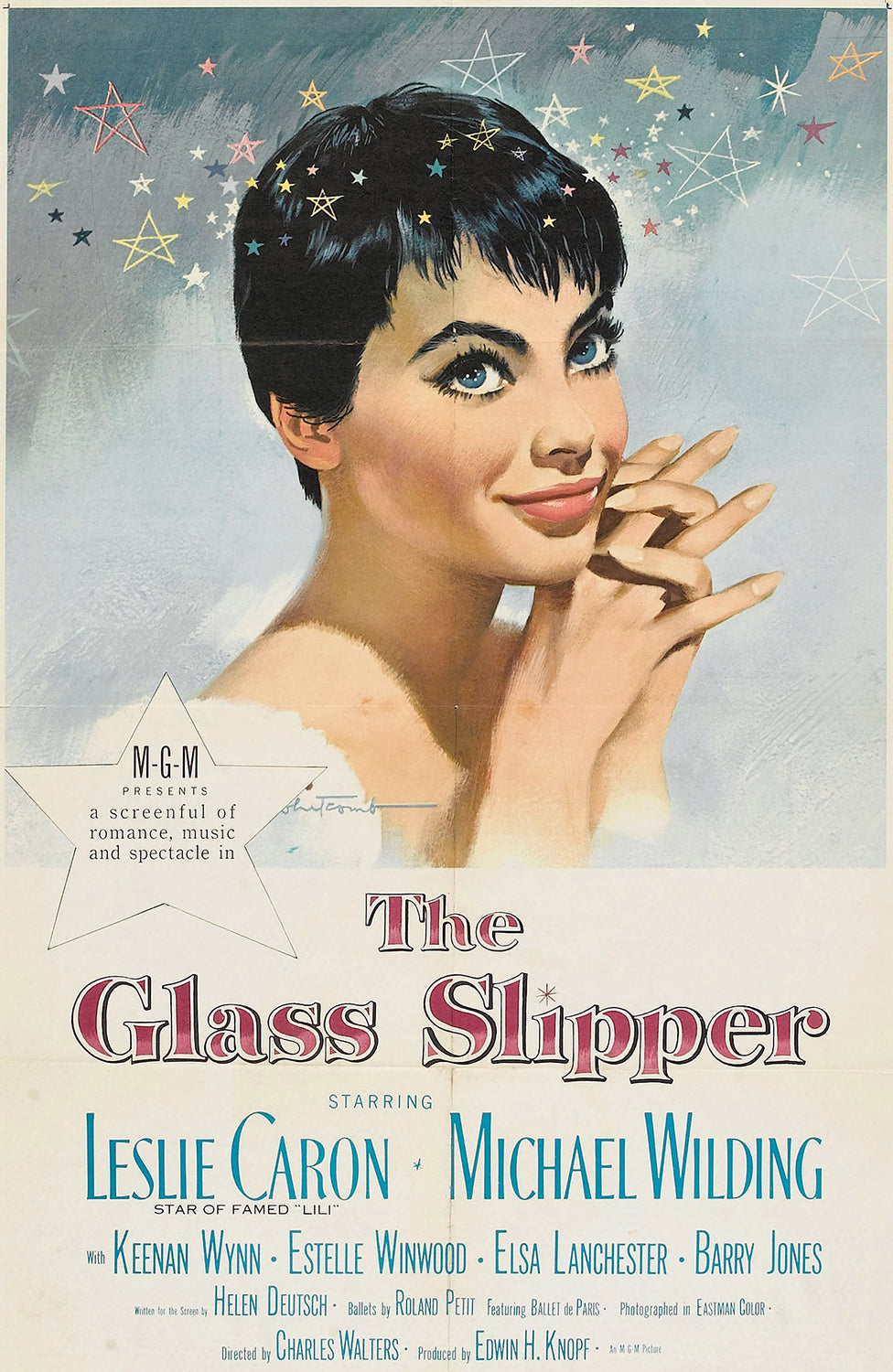 The Glass Slipper Vintage Movie Poster