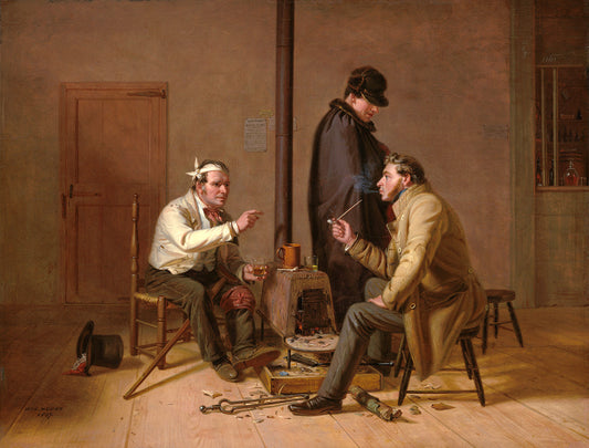 The Tough Story - Scene in a Country Tavern by William Sidney Mount Art Print