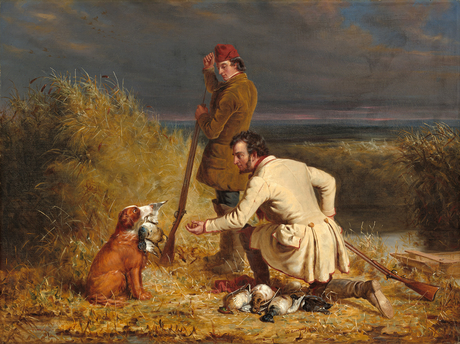 The Retrieve by William Tylee Ranney Art Print