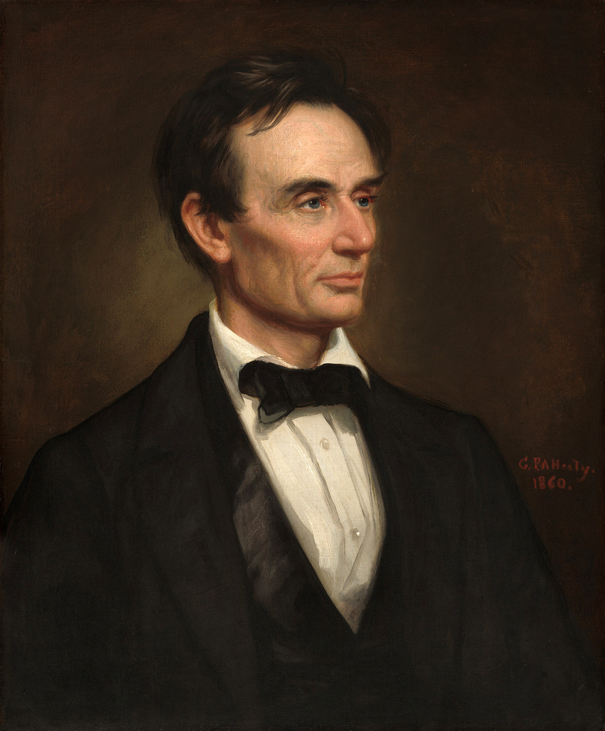 Abraham Lincoln by George Peter Alexander Healy Art Print