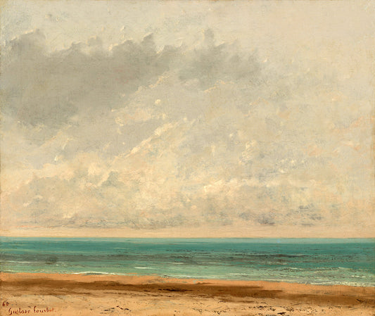 Calm Sea by Gustave Courbet Art Print
