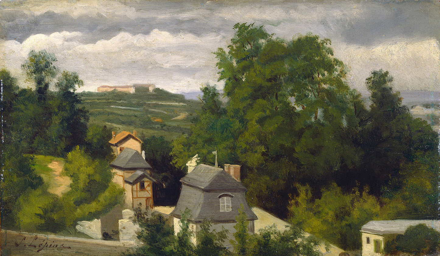 View on the Outskirts of Caen by Stanislas LŽpine Art Print