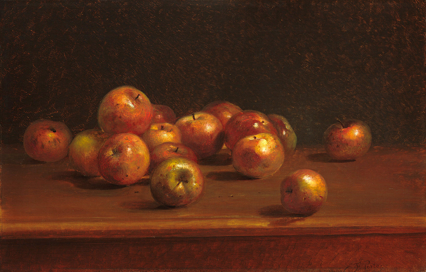 Still Life with Apples by Charles Ethan Porter Art Print