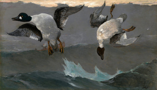 Right and Left by Winslow Homer Art Print