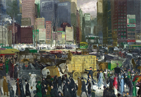 New York by George Bellows Art Print