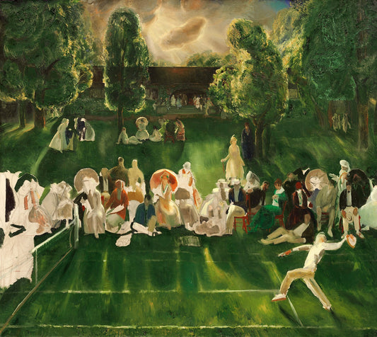 Tennis Tournament by George Bellows Art Print