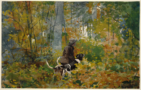 On the Trail by Winslow Homer Art Print