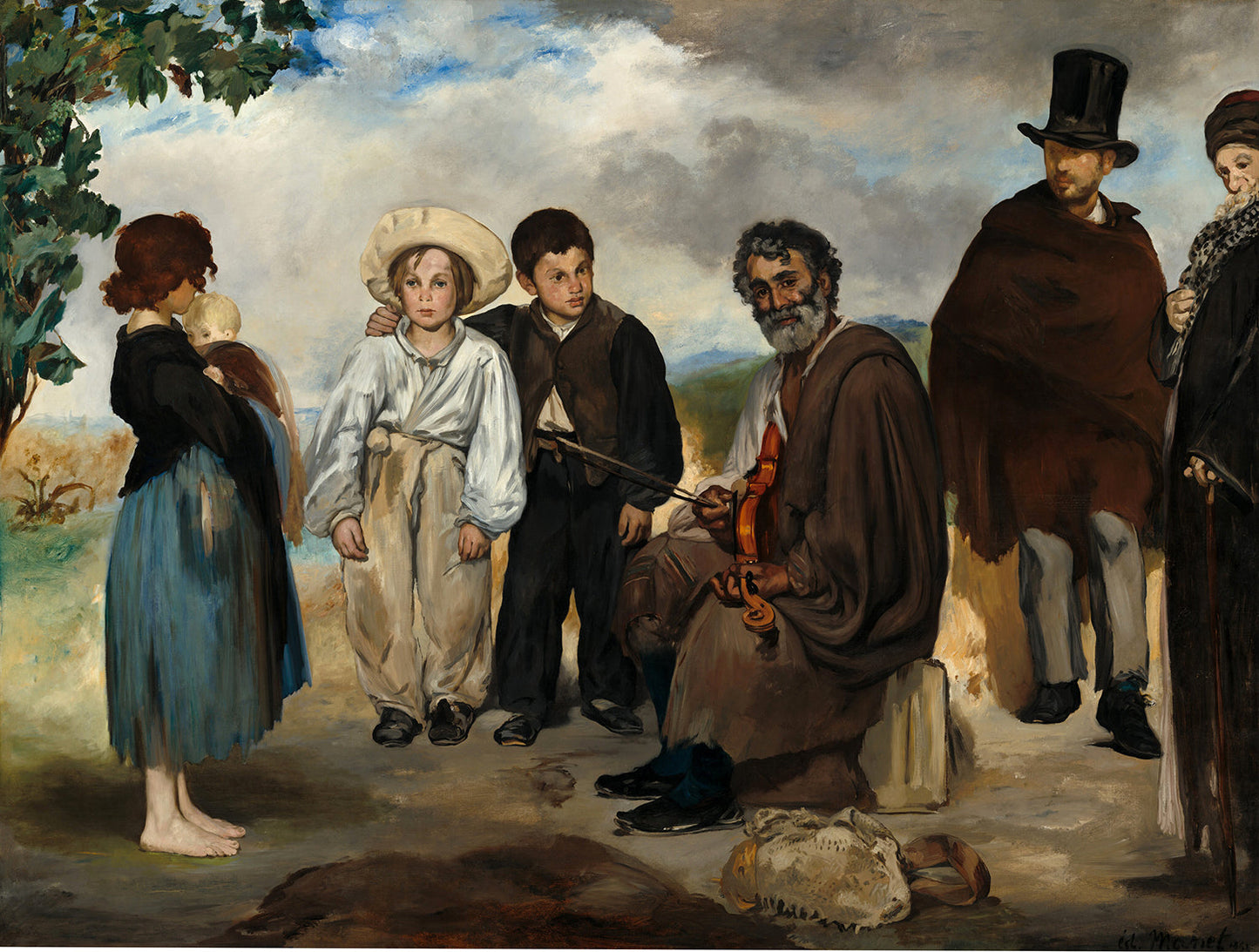 The Old Musician by Edouard Manet Art Print