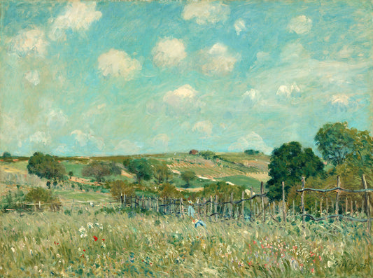 Meadow by Alfred Sisley Art Print