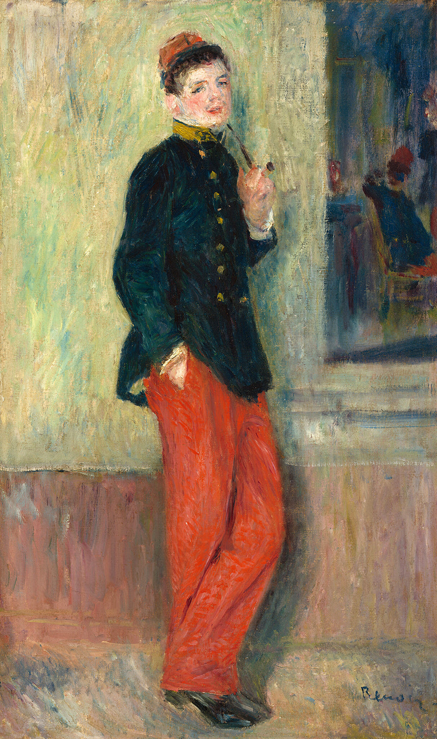 The Young Soldier by Auguste Renoir Art Print