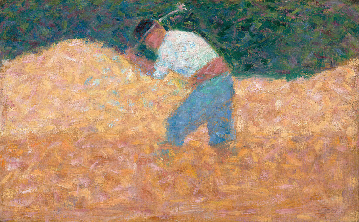 The Stone Breaker by Georges Seurat Art Print
