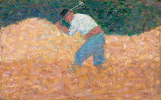 The Stone Breaker by Georges Seurat Art Print