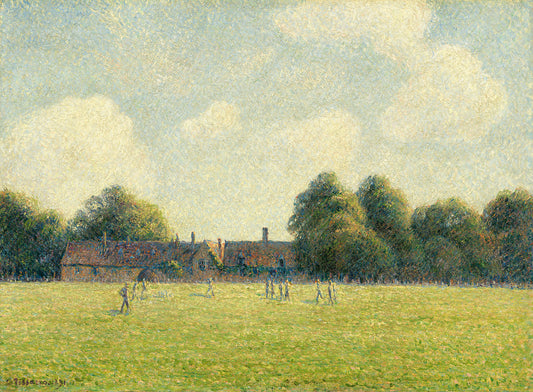 Hampton Court Green by Camille Pissarro Art Print