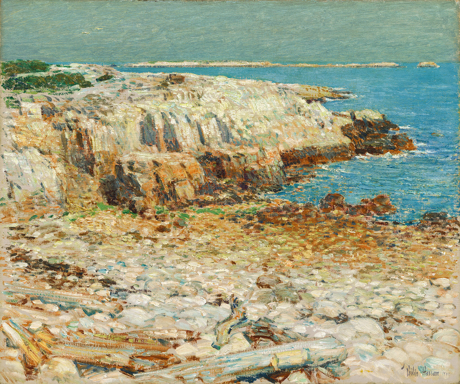 A North East Headland by Childe Hassam Art Print