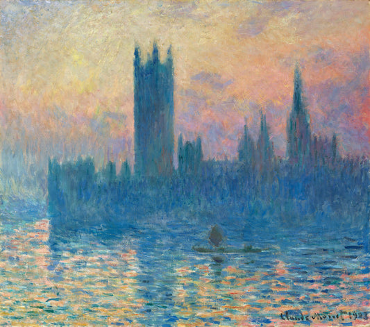 The Houses of Parliament, Sunset by Claude Monet Art Print