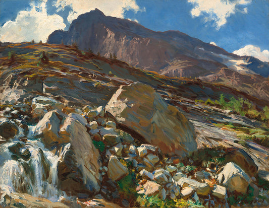 Simplon Pass by John Singer Sargent Art Print