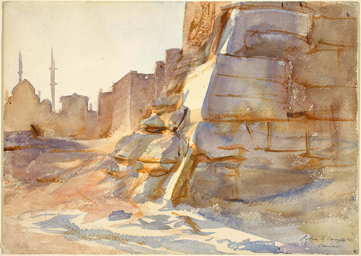 Cairo by John Singer Sargent Art Print