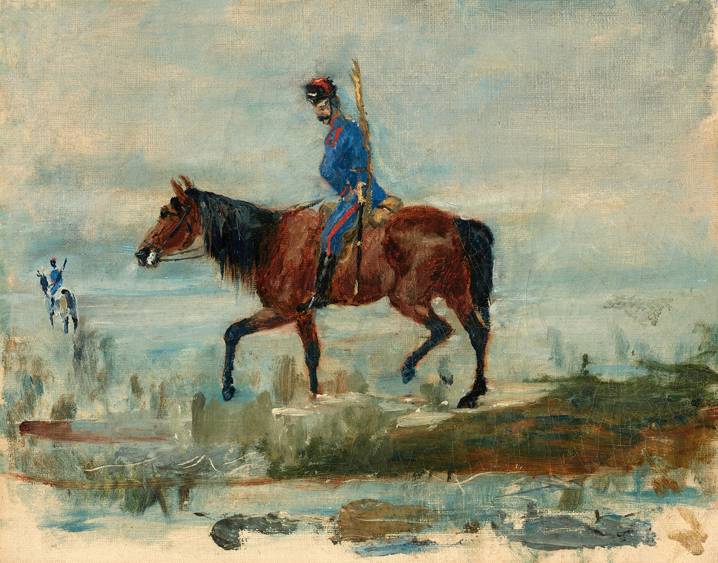 Hussars by Henri de Toulouse-Lautrec Art Print