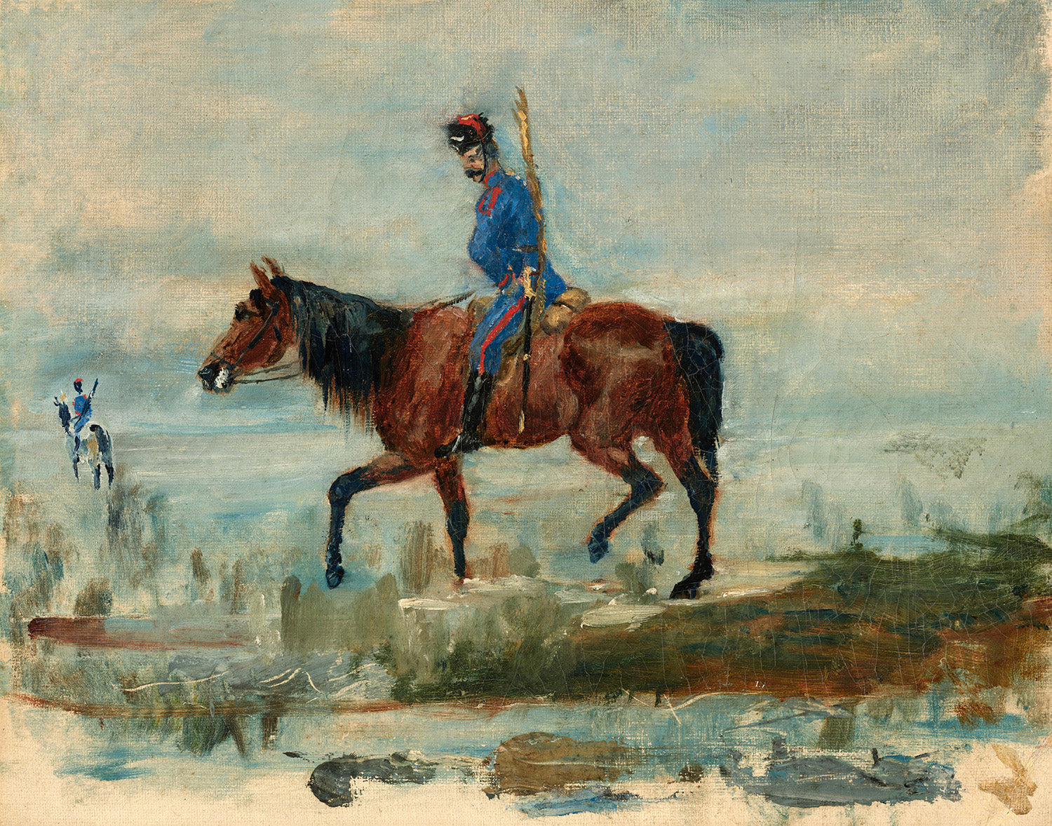 Hussars by Henri de Toulouse-Lautrec Art Print