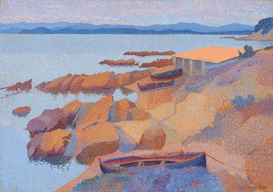 Calanque des Antibois by Henri Edmond Cross Art Print