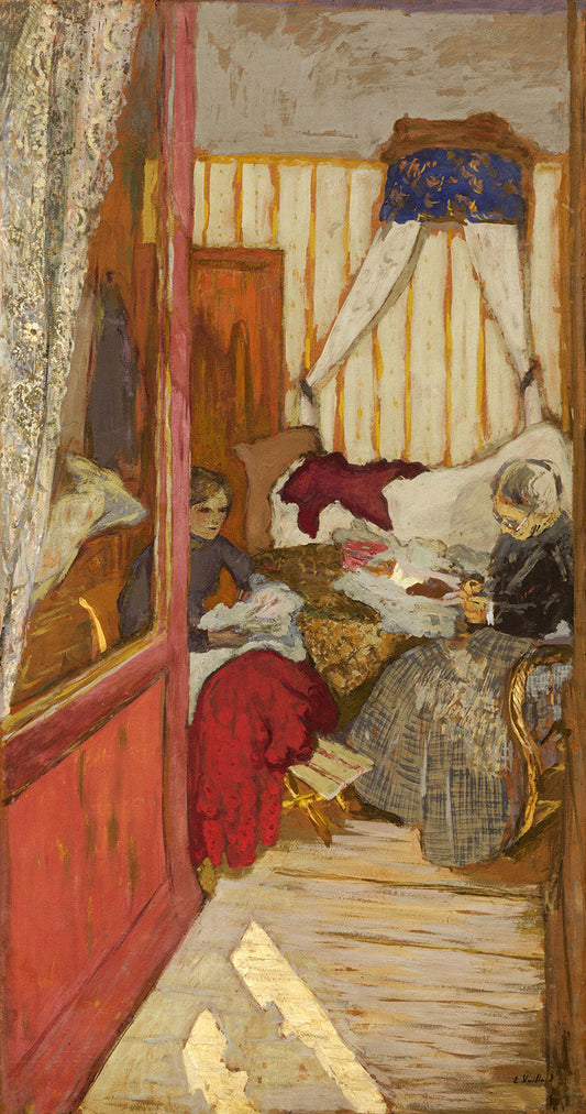 Women Sewing by Edouard Vuillard Art Print
