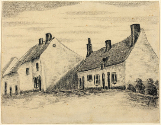 The Zandmennik House by Vincent van Gogh Art Print