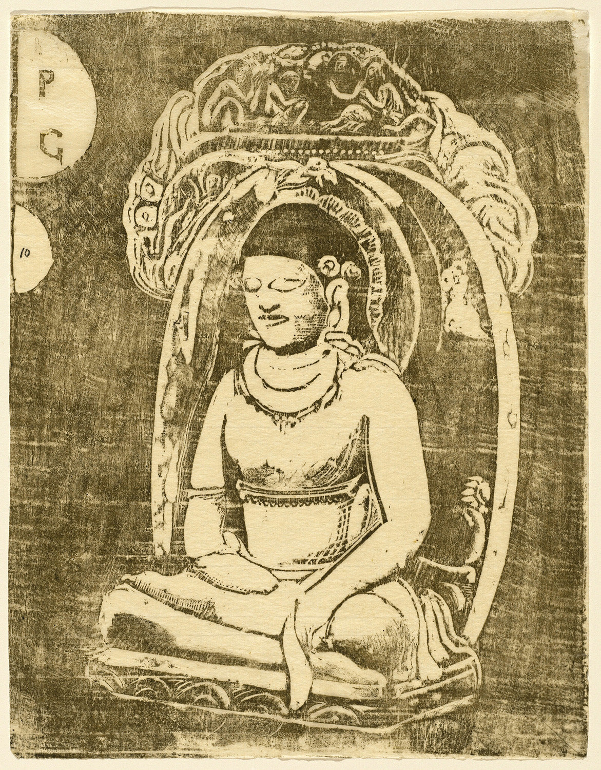 Bouddha (Buddha) by Paul Gauguin Art Print