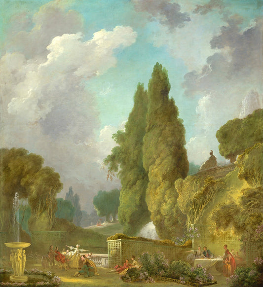 Blindman's Buff by Jean Honore Fragonard Art Print