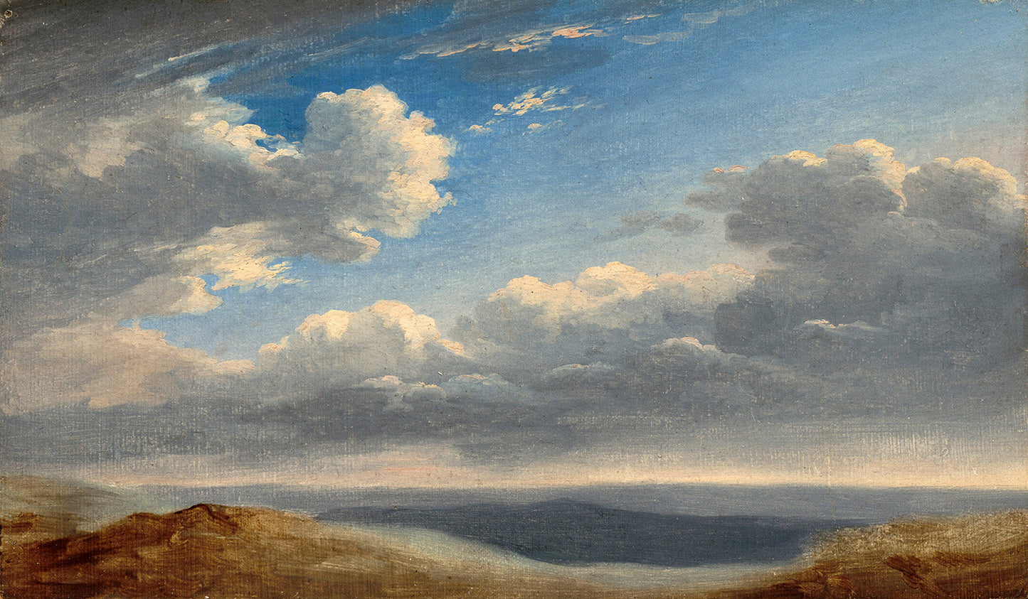 Study of Clouds over the Roman Campagna by Pierre-Henri de Valenciennes Art Print