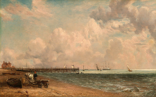 Yarmouth Jetty by John Constable Art Print