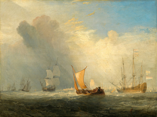 Rotterdam Ferry-Boat by Joseph Mallord William Turner Art Print