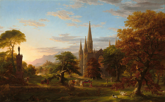 The Return by Thomas Cole Art Print