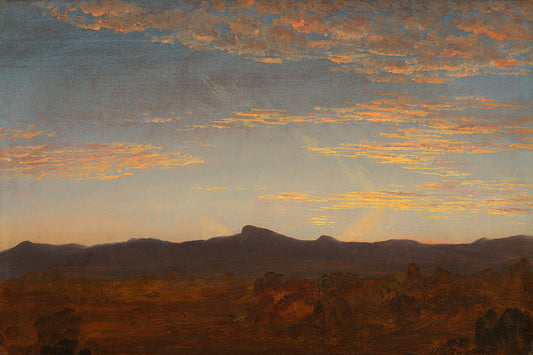 Study for "Catskill Creek" by Thomas Cole Art Print