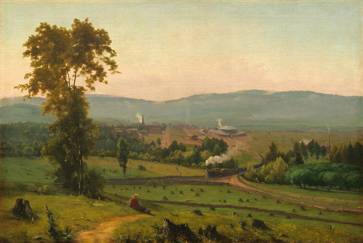 The Lackawanna Valley by George Inness Art Print