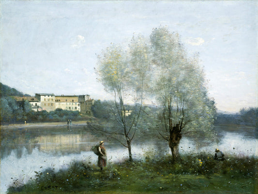 Ville-d'Avray by Jean-Baptiste-Camille Corot Art Print