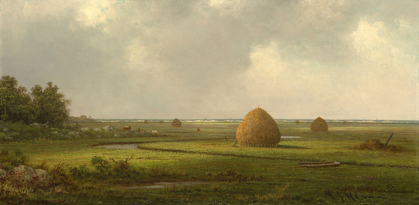 View of Marshfield by Martin Johnson Heade Art Print