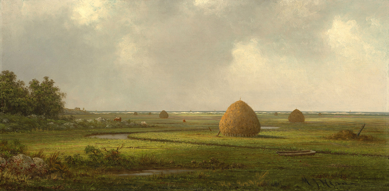 View of Marshfield by Martin Johnson Heade Art Print