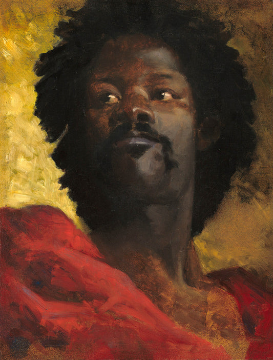A Chief of Abyssinia by Henri Regnault Art Print