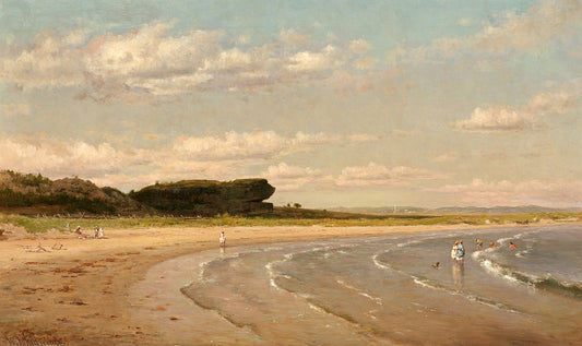 Second Beach, Newport by Worthington Whittredge Art Print