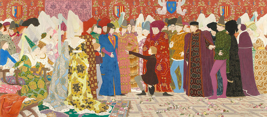Her Appeal to the Dauphin (Joan of Arc series: II) by Louis Maurice Boutet de Monvel Art Print