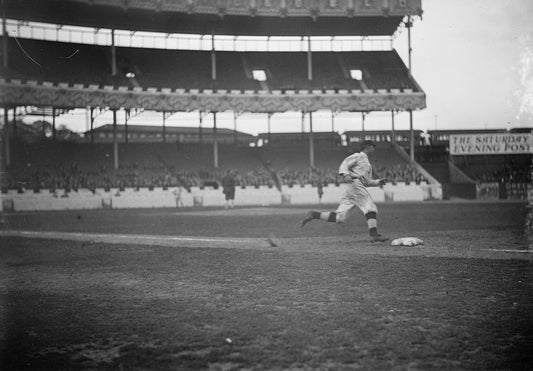 Baseball Game at The Polo Grounds Photograph Art Print