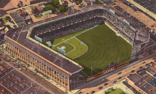 Ebbets Field Illustration Art Print