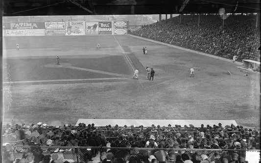 First Game at Ebbets Field (1913) Photograph Art Print