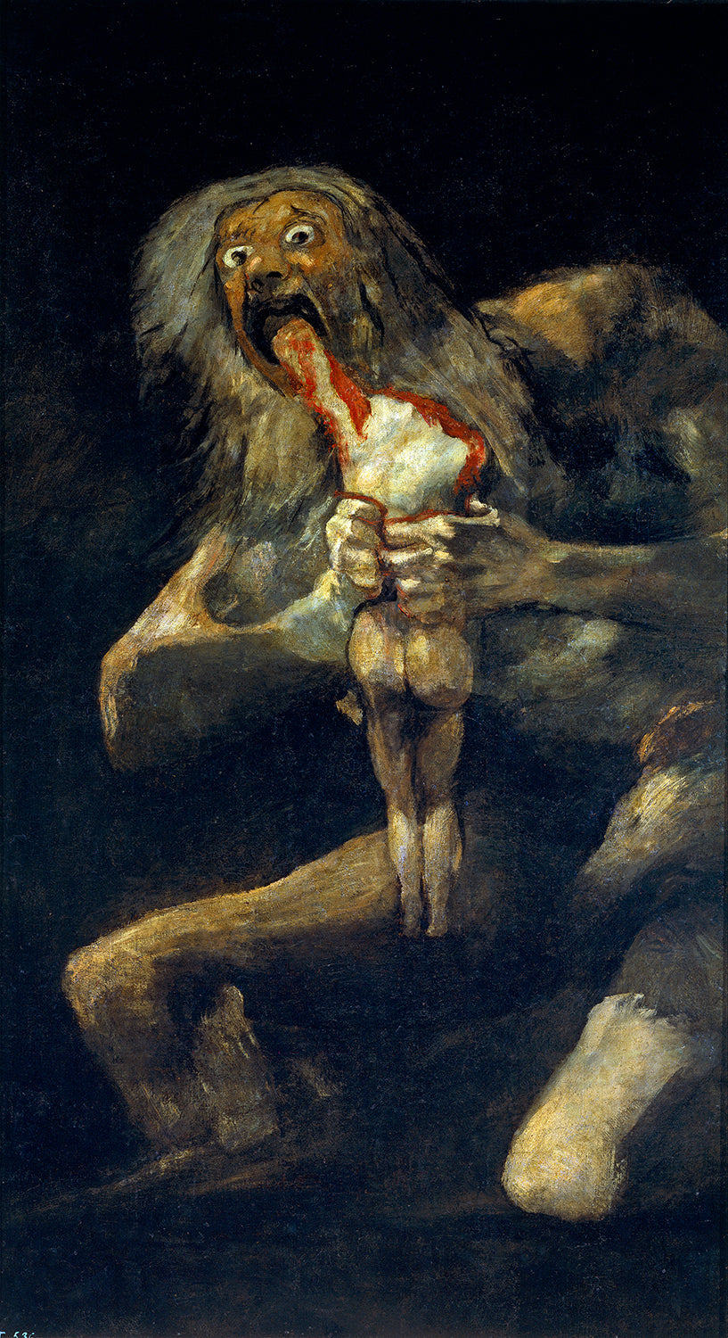 Saturn Devouring His Son by Francisco de Goya Art Print